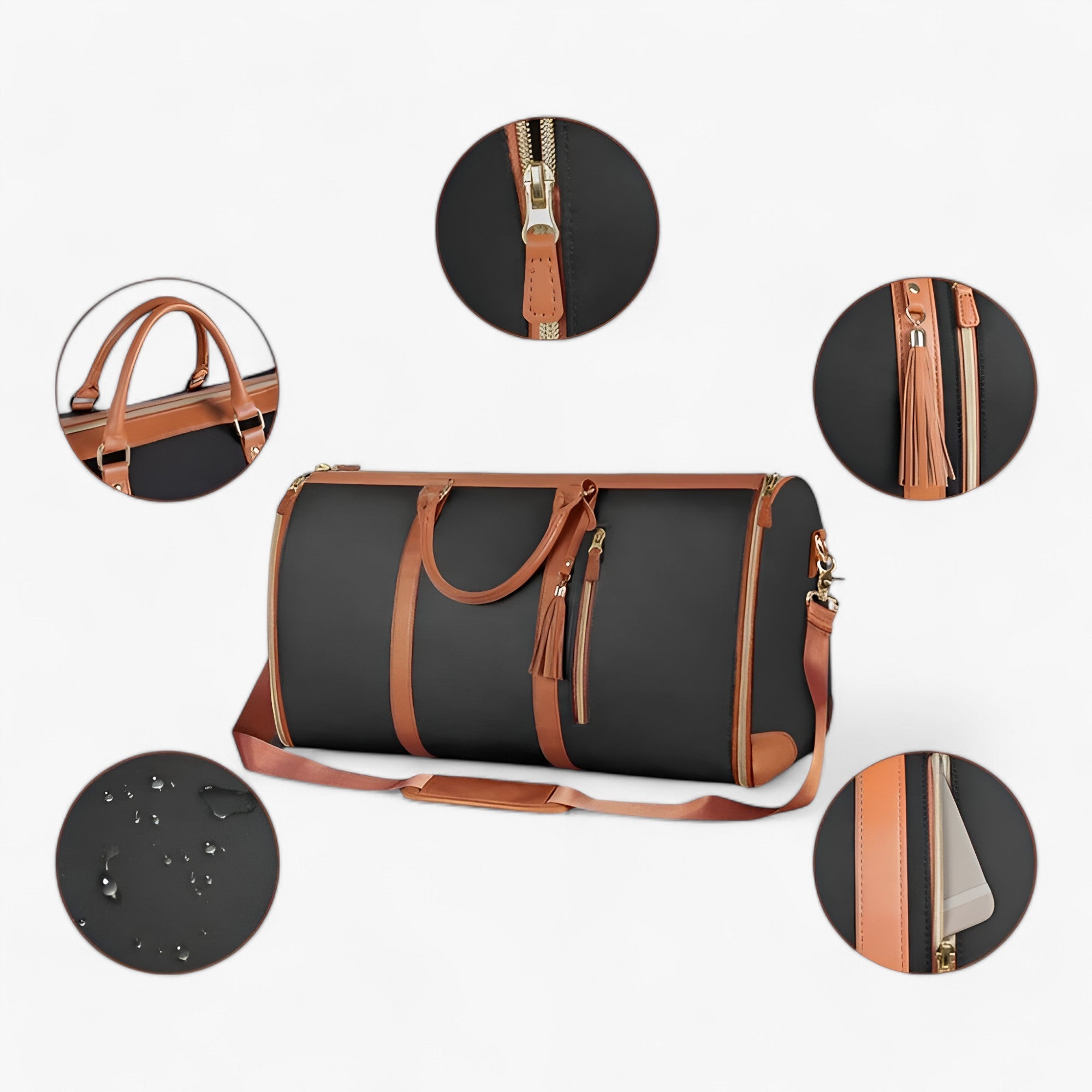 bags : Travel Bag Suitcase - Collapsible for extra storage space in van Vandaliamo