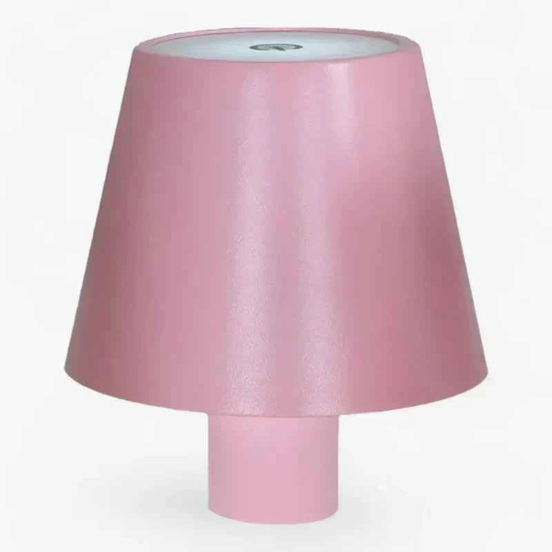 other : Wireless LED Lamp in the shape of a wine bottle - Portable, Rechargeable Decorative Lighting in Pink B van Vandaliamo