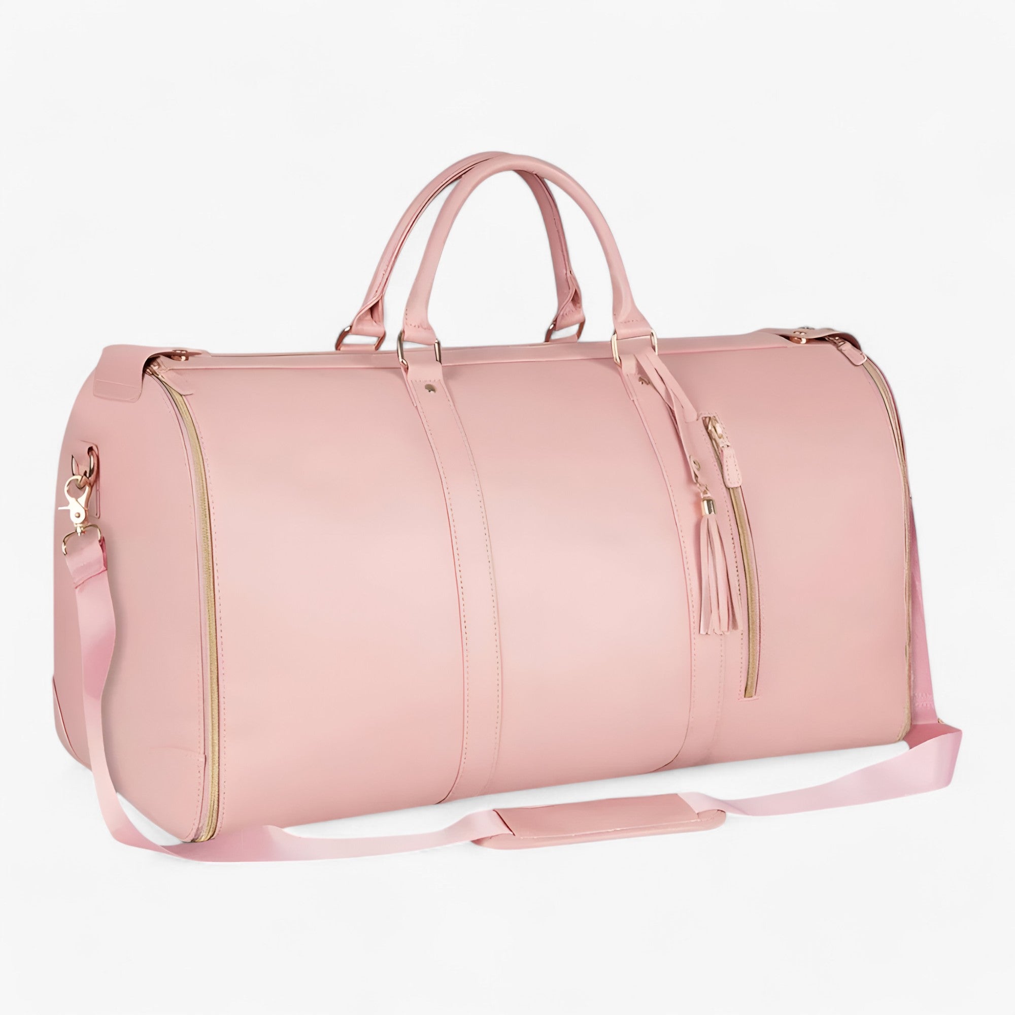 bags : Travel Bag Suitcase - Collapsible for extra storage space in Pink van Vandaliamo