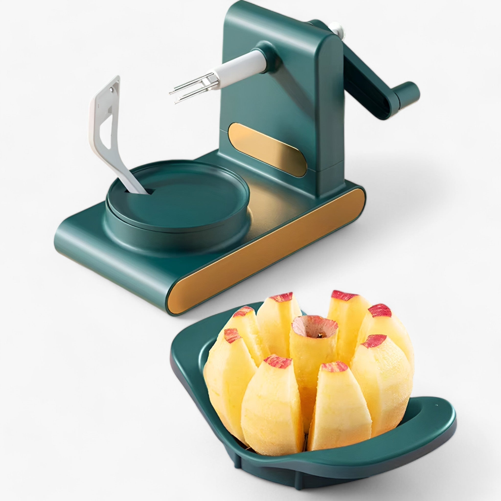 house & garden : Fruit Peeler - Quick and Easy Peeling in Light green A van Vandaliamo