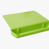 2 in 1 Cutting Board with Integrated Scrap Tray