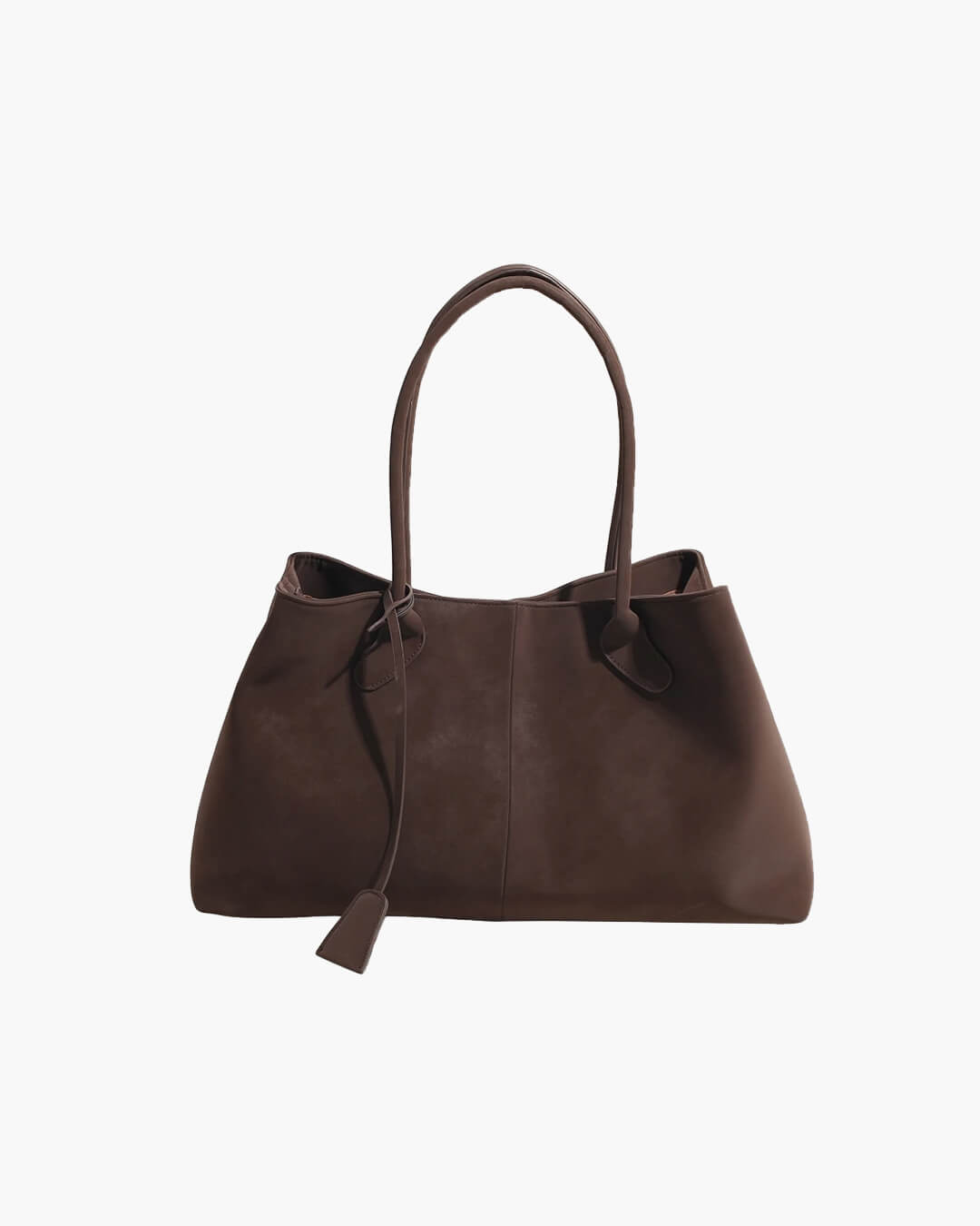 Vegan Suede Handbag Women - Luxury Shoulder Bag with Spacious Design