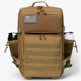 Bags : 40L Waterproof Military Tactical Backpack - Robust, Multi-pocket for Outdoor, Trekking and Survival in 1.0 Khaki van Vandaliamo