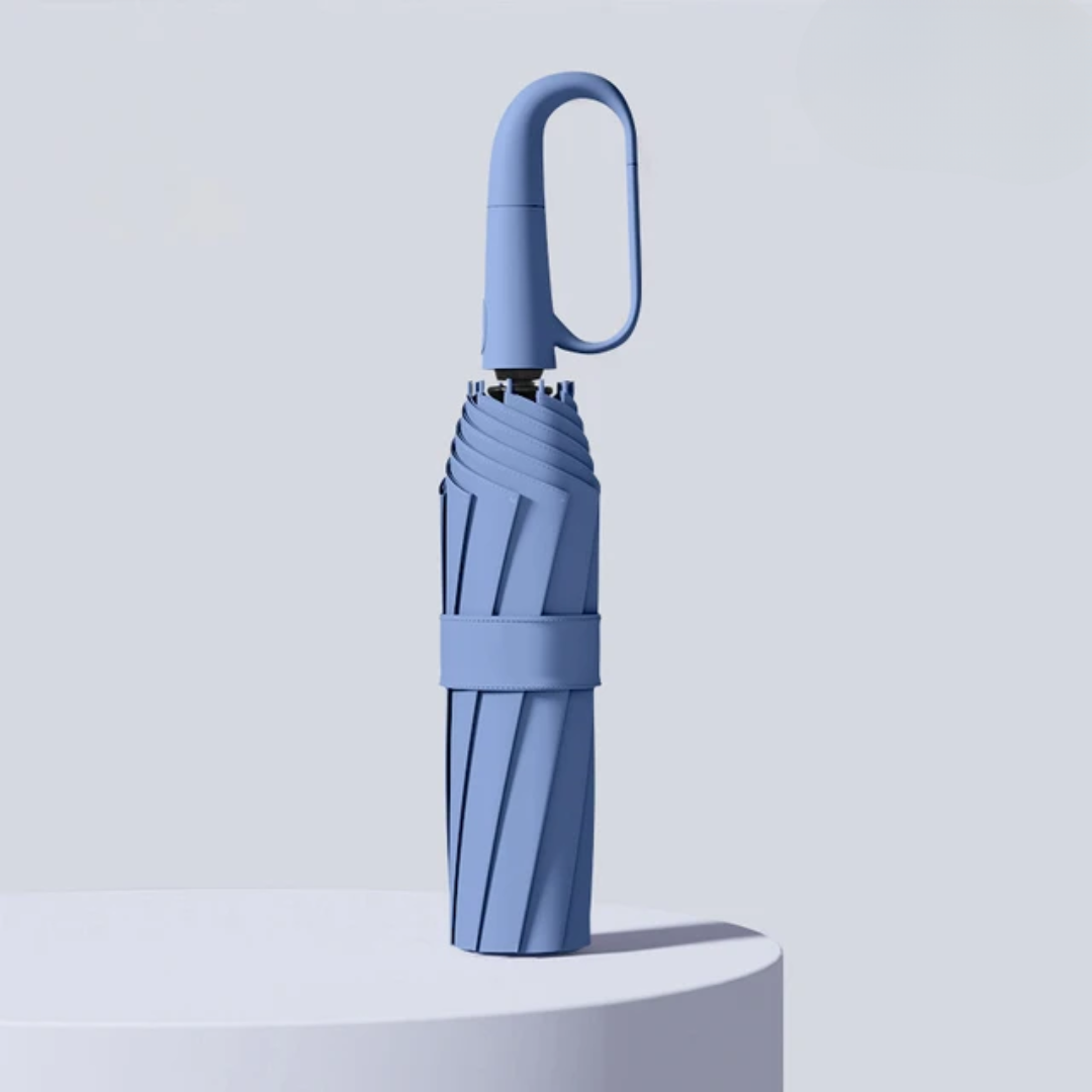 Umbrella : Storm-Resistant Windproof Umbrella in Blue van Vandaliamo