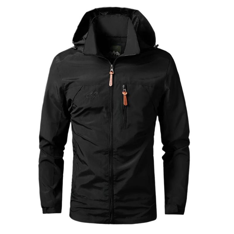 Jackets : Men's Waterproof Windproof Hiking Jacket - Multiple Zip Pockets in van Vanda Liamo