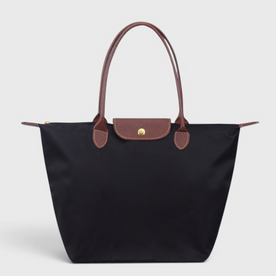 Handbag : Nylon Handbag for Work & Everyday – Spacious, Stylish & Practical in Black van Vandaliamo