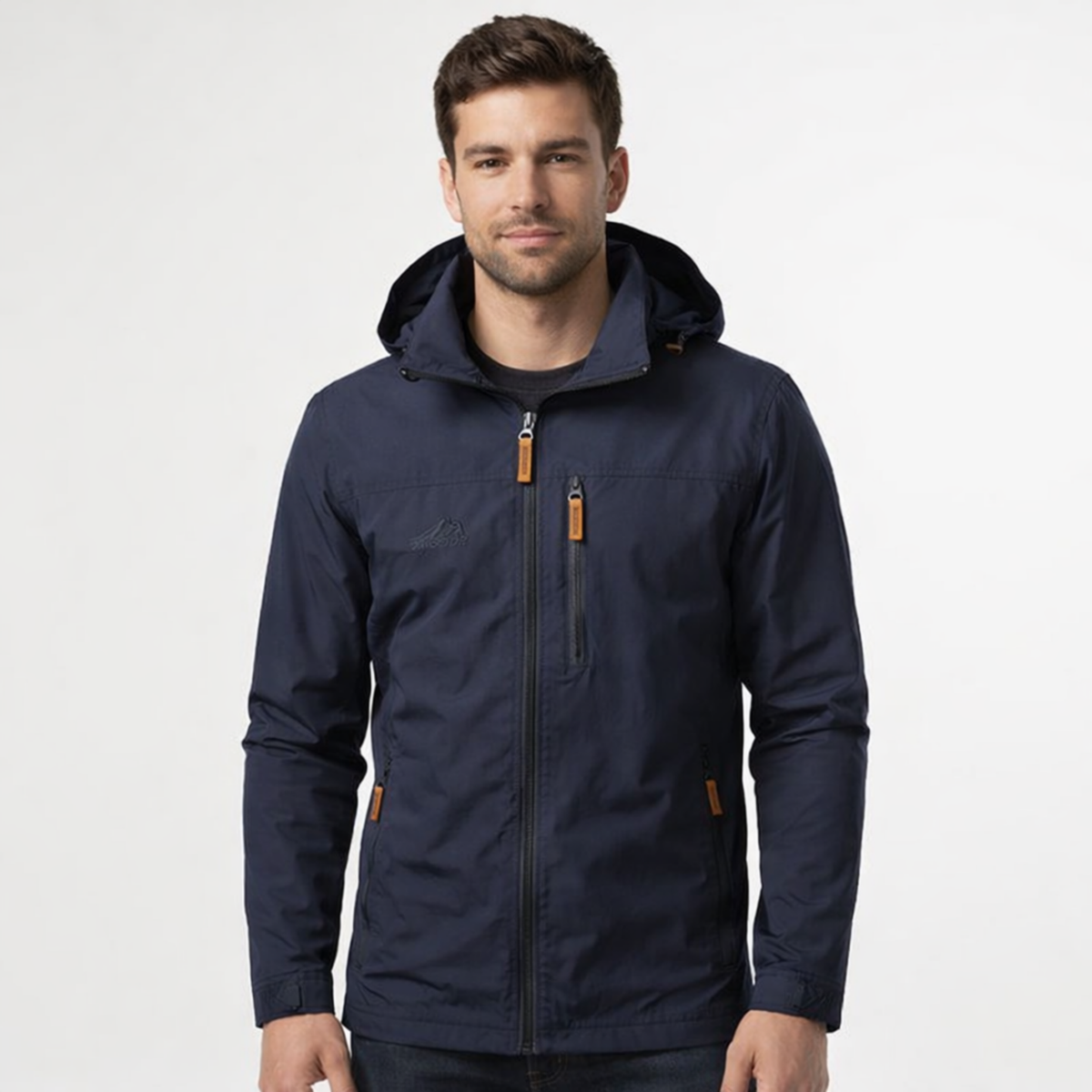 Jackets : Men's Waterproof Windproof Hiking Jacket - Multiple Zip Pockets in van Vanda Liamo