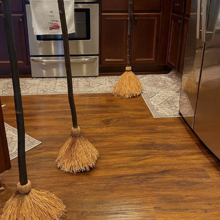 Floating Witch Broom - Sound and Motion Activated